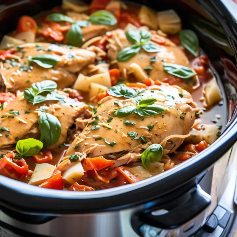 Crockpot Italian Chicken