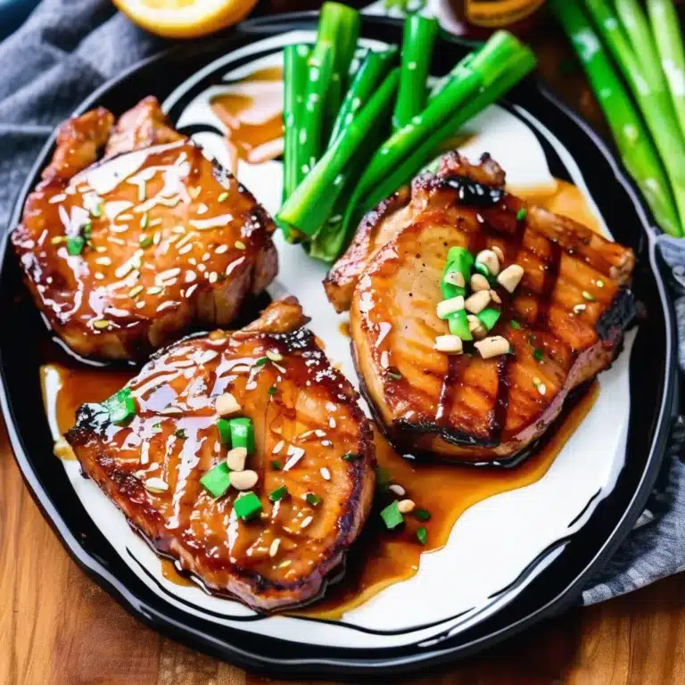 World’s Best Honey Garlic Pork Chops