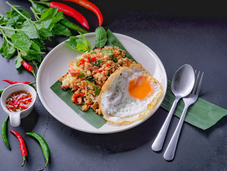 Spicy Thai Basil Chicken