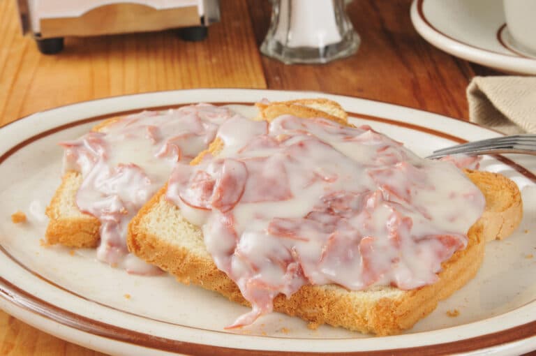 Creamed Chipped Beef on Toast
