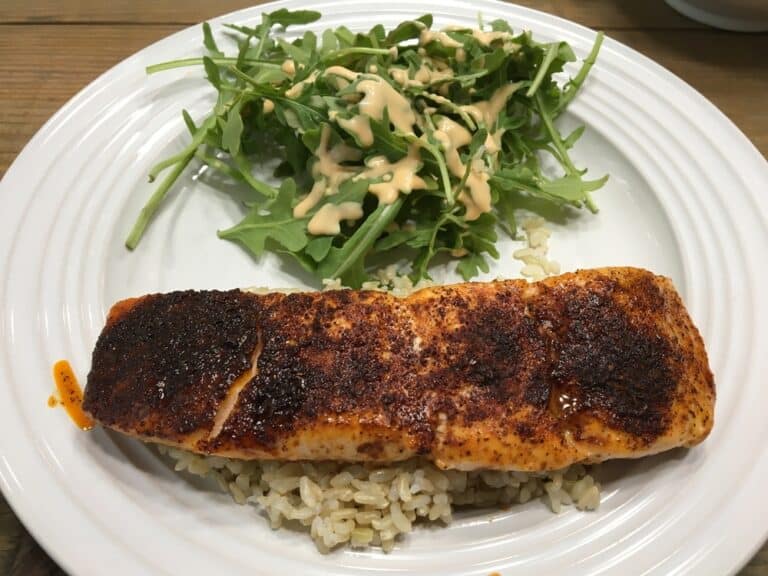 Blackened Salmon Fillets