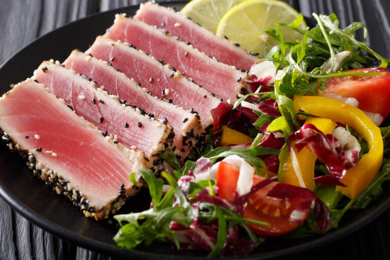 Seared Ahi Tuna Steaks
