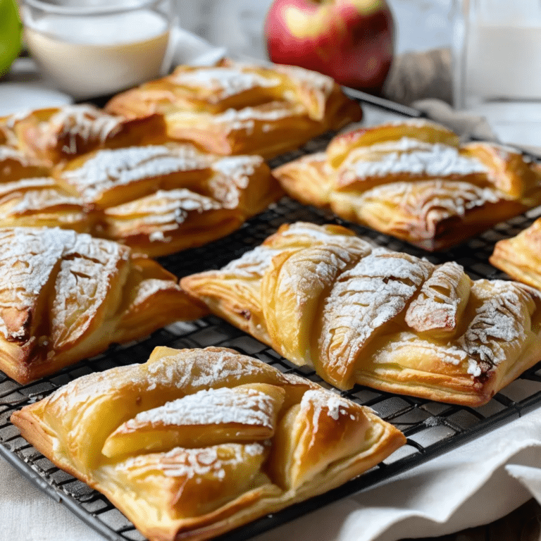 Air-Fryer Apple Danish