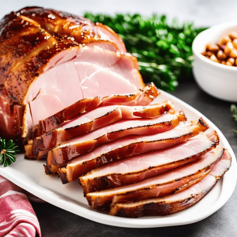 Air Fryer Brown Sugar Ham