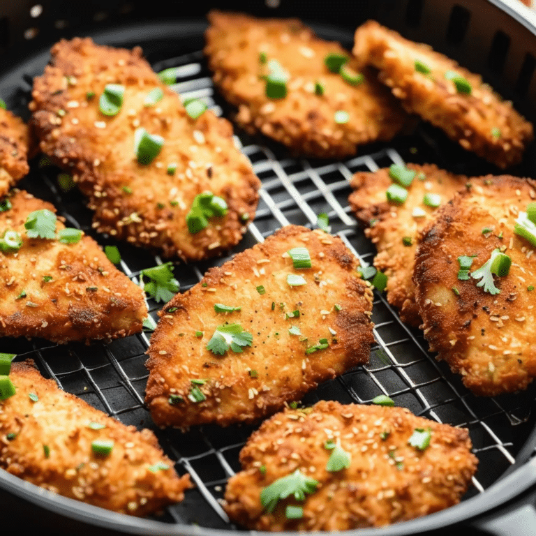 Air Fryer Chicken Cutlet