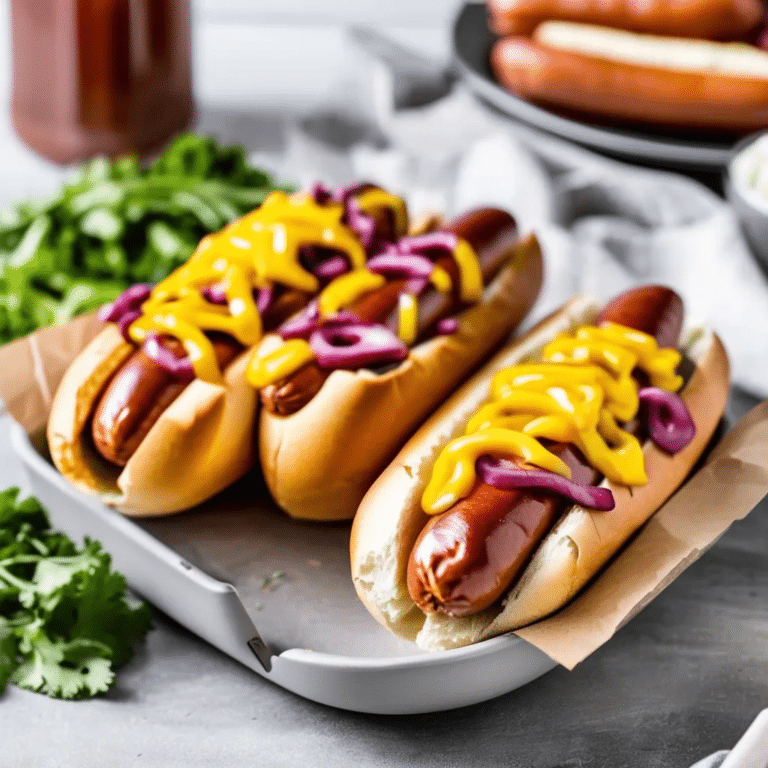 Air Fryer Hot Dogs