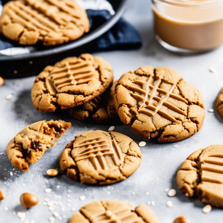 Air-Fryer Peanut Butter Cookies
