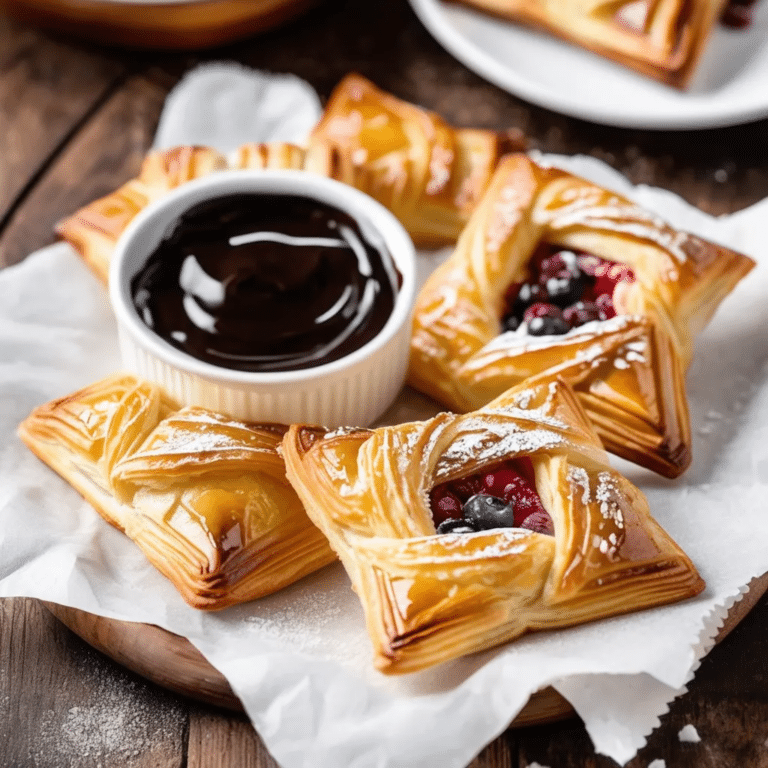 Air-Fryer Puff Pastry Danishes