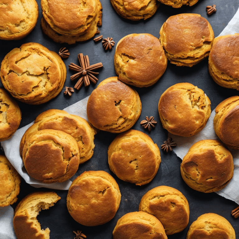 Air-Fryer Pumpkin Biscuits