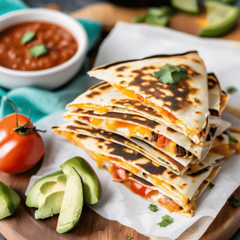 Air Fryer Quesadillas