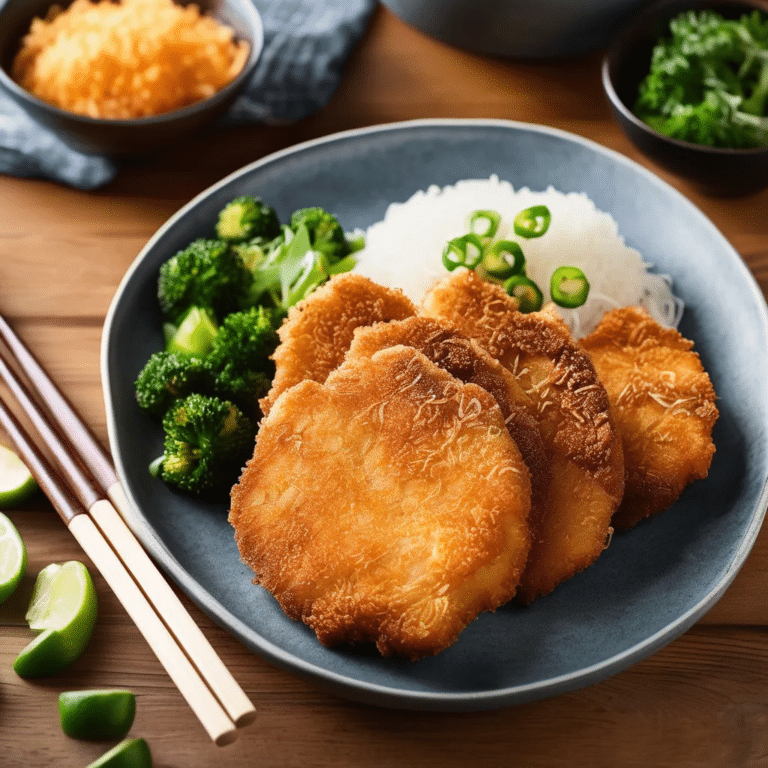 Air Fryer Tonkatsu