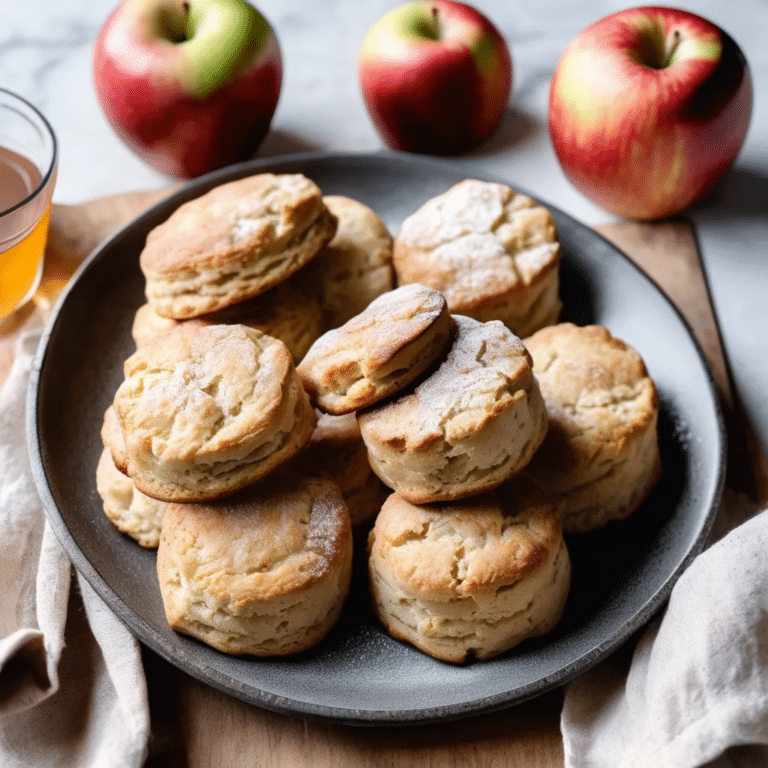 Apple Cider Biscuits