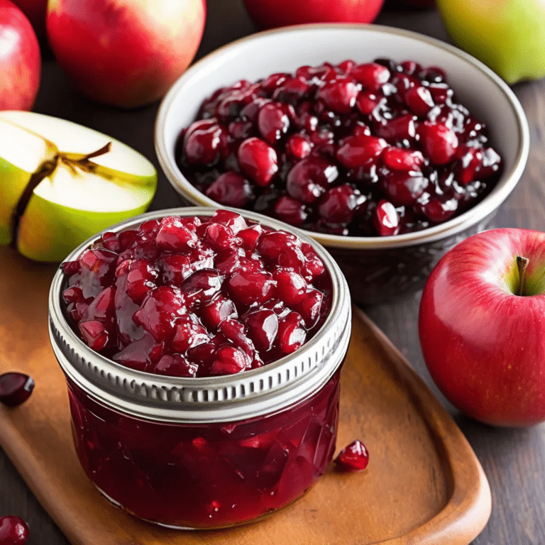 Apple-Cranberry Relish