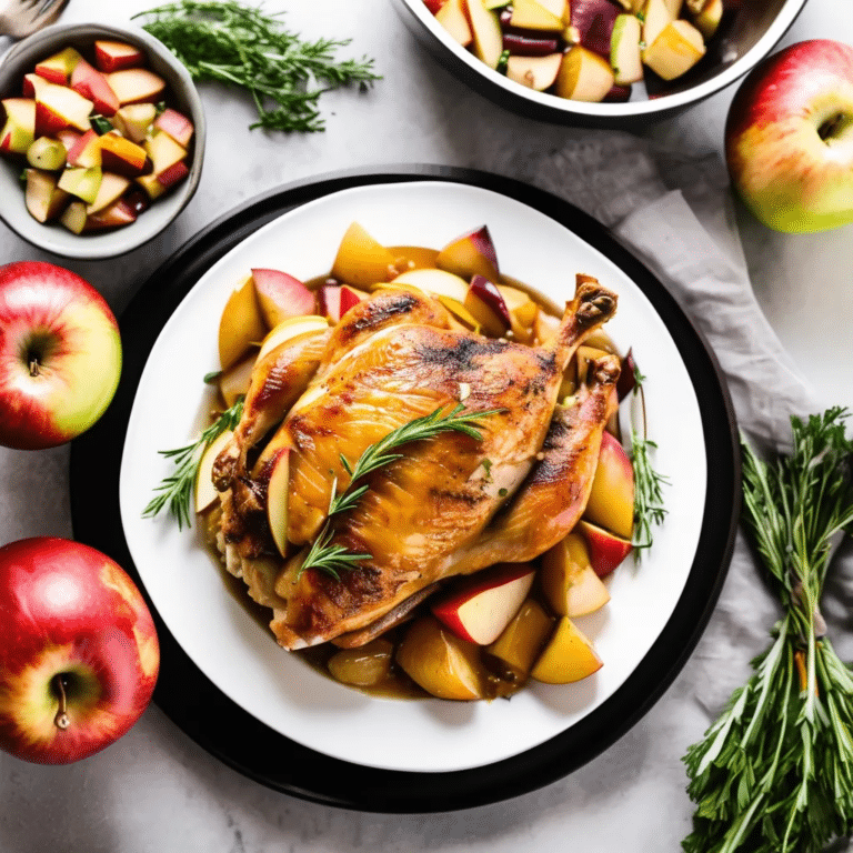 Apple Stuffed Chicken