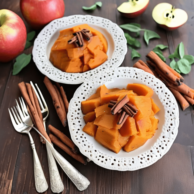 Applesauce Sweet Potatoes