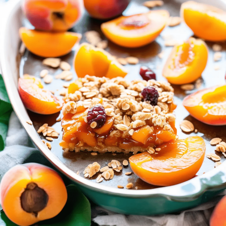 Apricot Crisp
