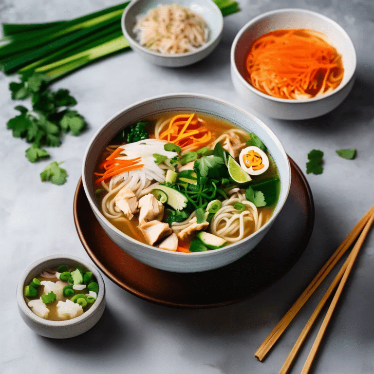 Asian Chicken Noodle Soup