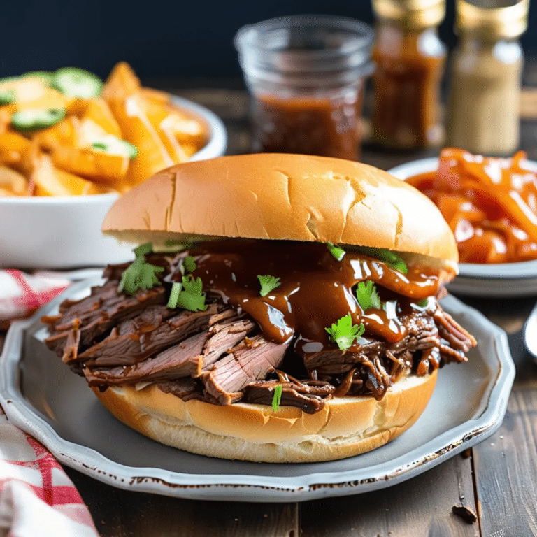 BBQ Beef Sandwiches