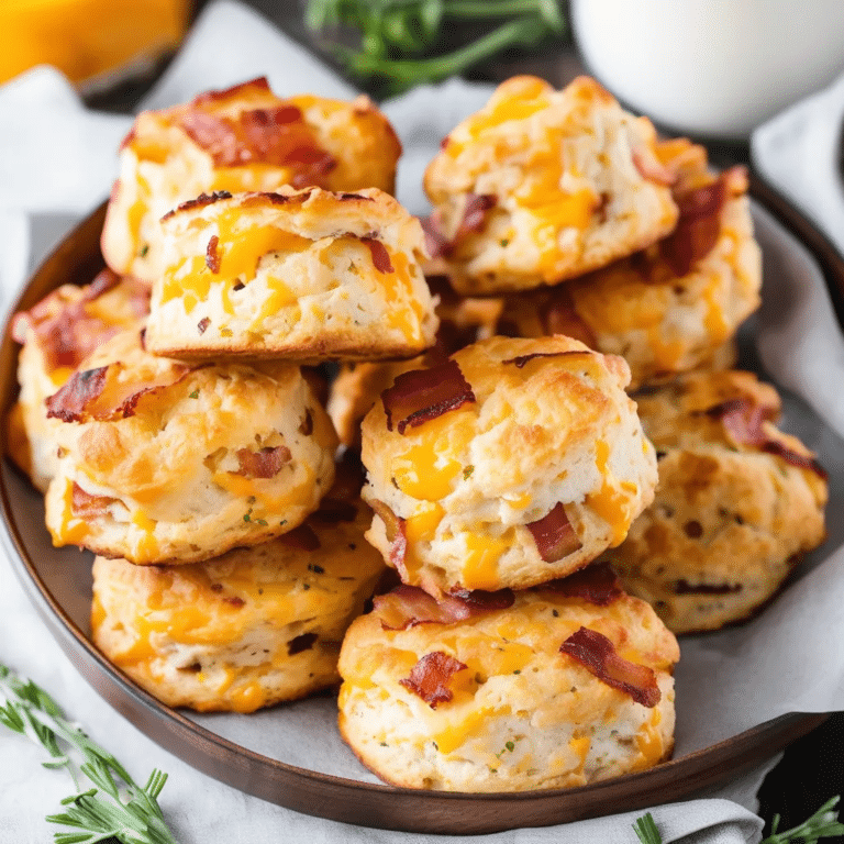 Bacon Cheddar Biscuits