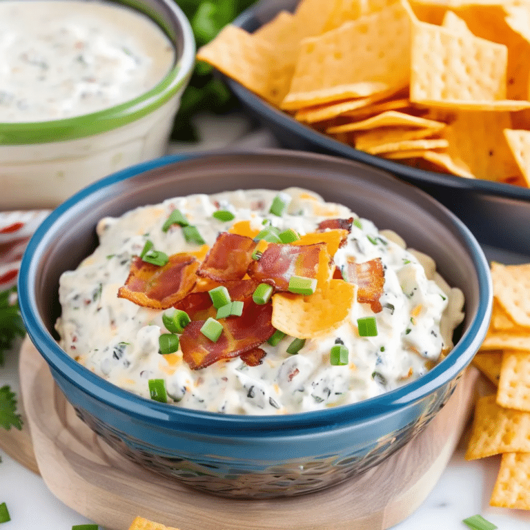 Bacon Cheddar Ranch Dip
