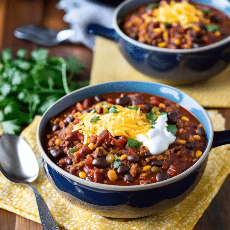 Bacon Chili