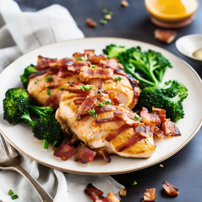 Bacon-Garlic Chicken