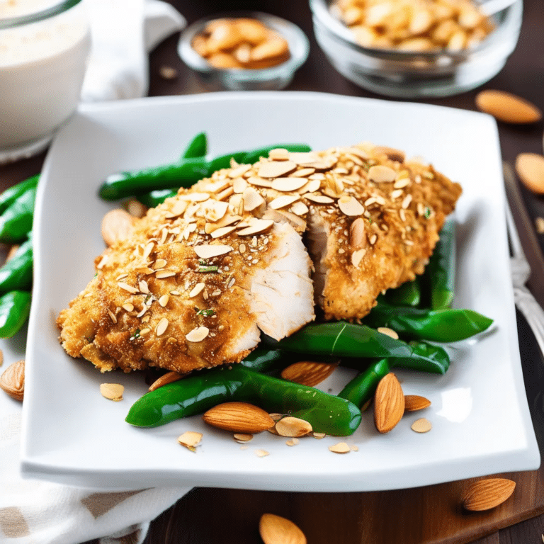 Baked Almond Chicken Breasts