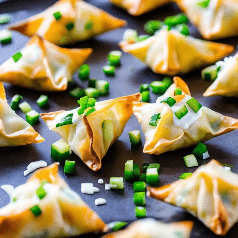 Baked Crab Rangoons