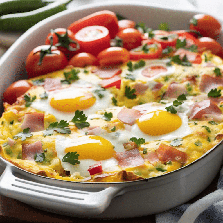 Baked Denver Omelet