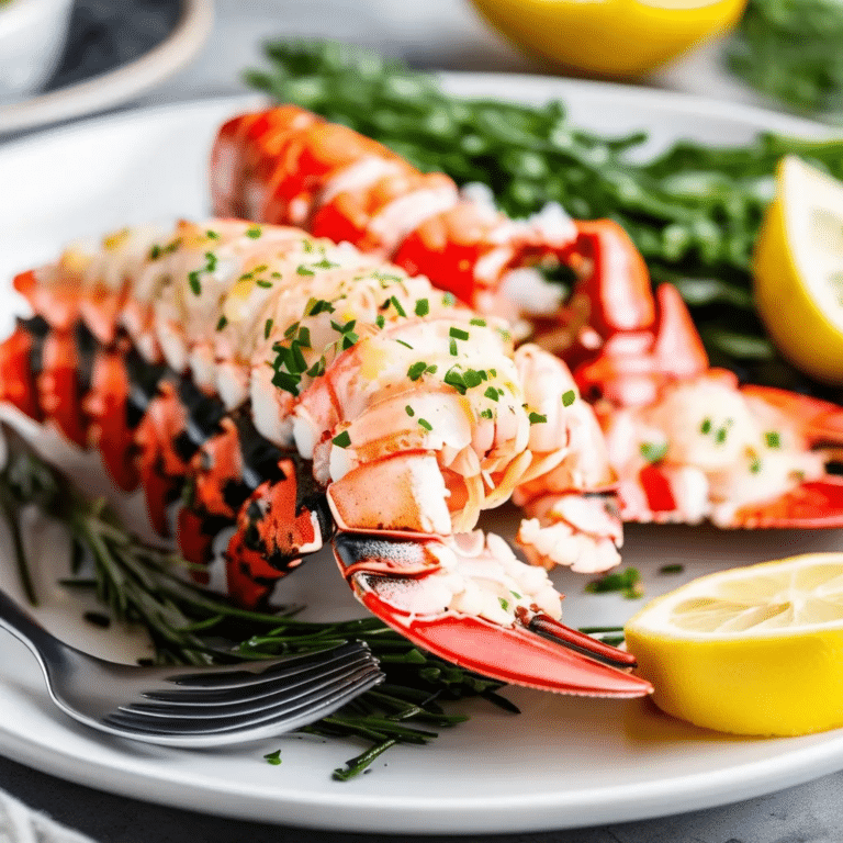 Baked Lobster Tails