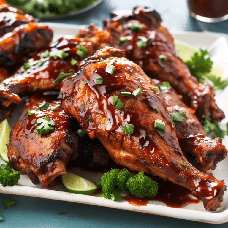 Barbecue Turkey Wings