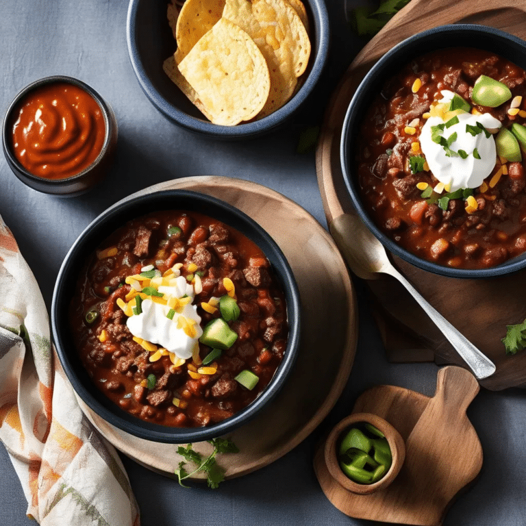 Barbecued Beef Chili