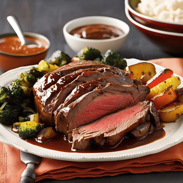 Barbecued Beef Roast