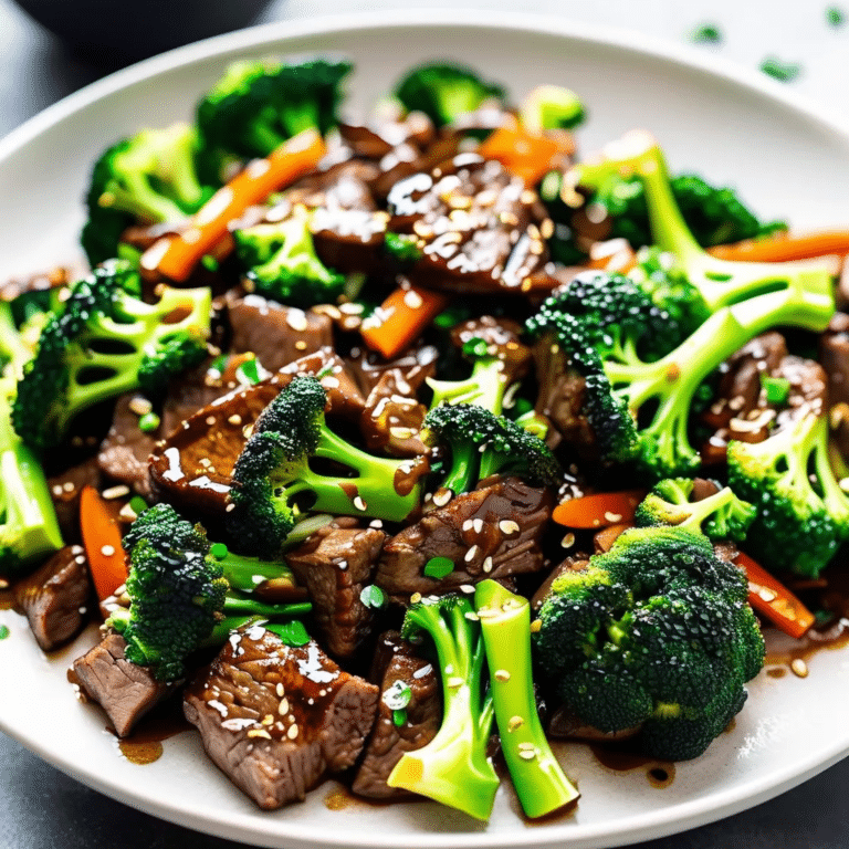 Beef Broccoli Stir-Fry