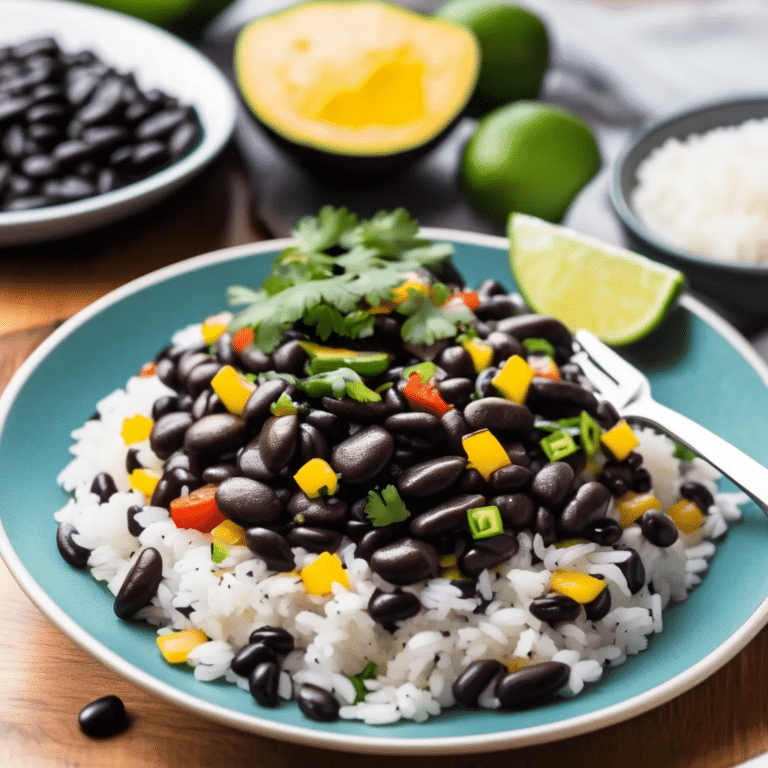 Black Beans And Rice