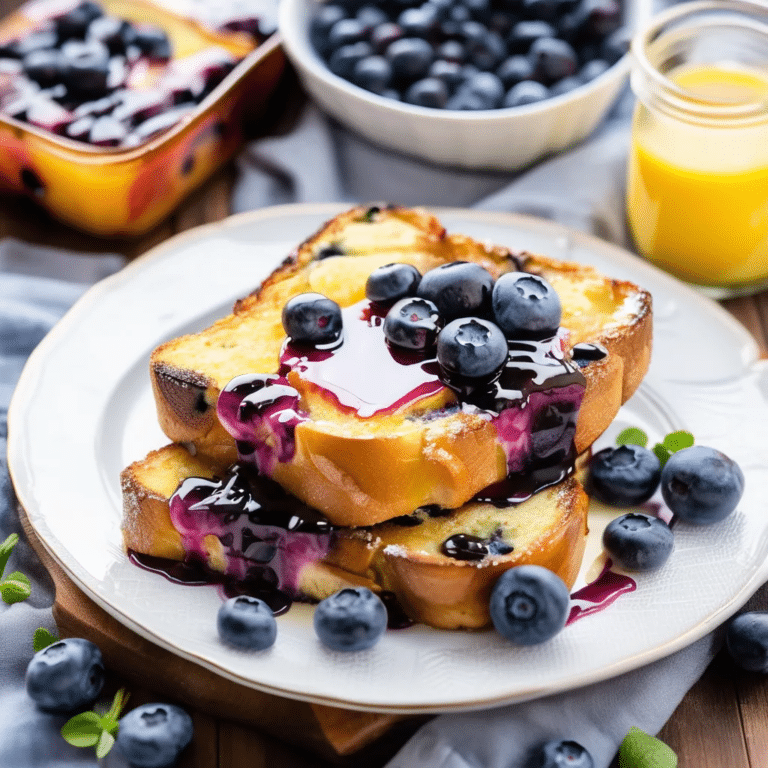Blueberry French Toast