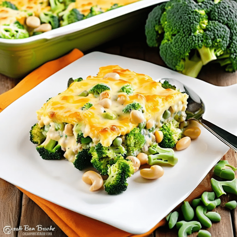 Broccoli Bean Bake