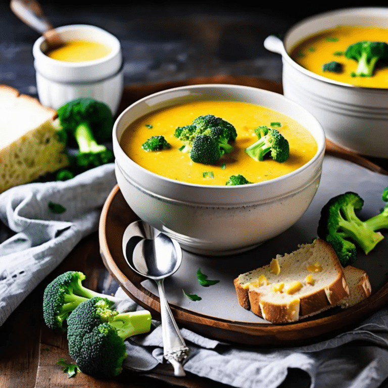 Broccoli Cheddar Soup