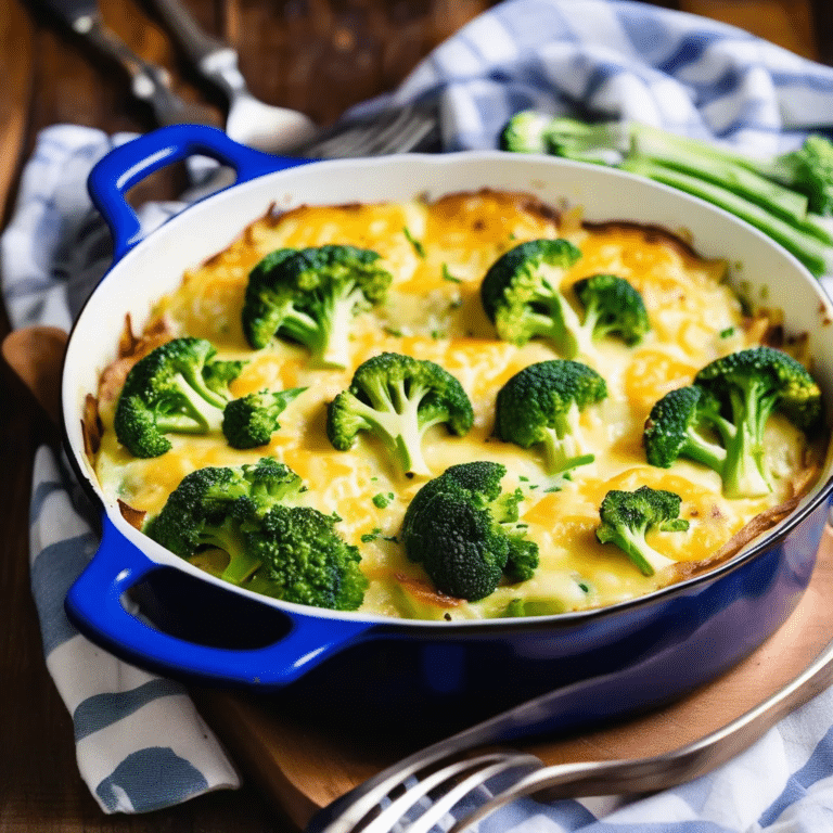 Broccoli Scalloped Potatoes