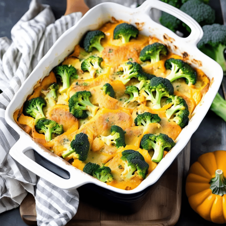 Broccoli Squash Bake