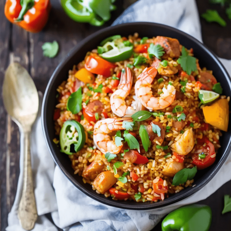 Bulgur Jambalaya