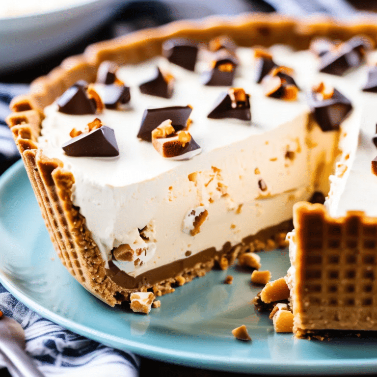 Butter Brickle Ice Cream Pie