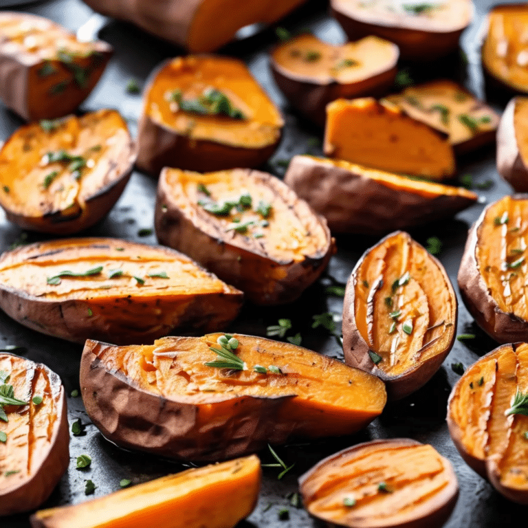 Butter-Roasted Sweet Potatoes
