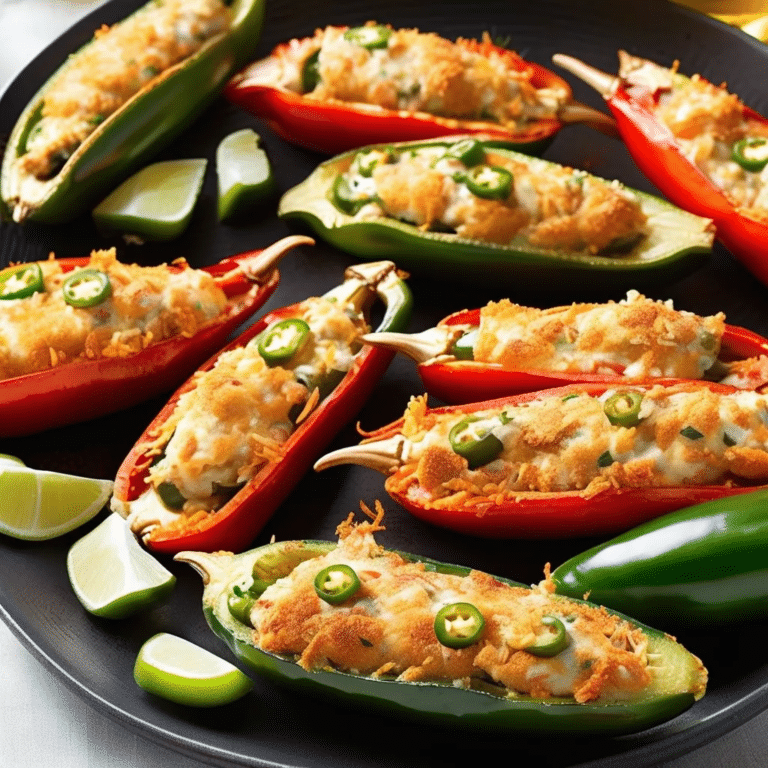 Cajun Crab Jalapenos