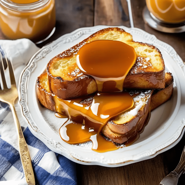 Caramel French Toast