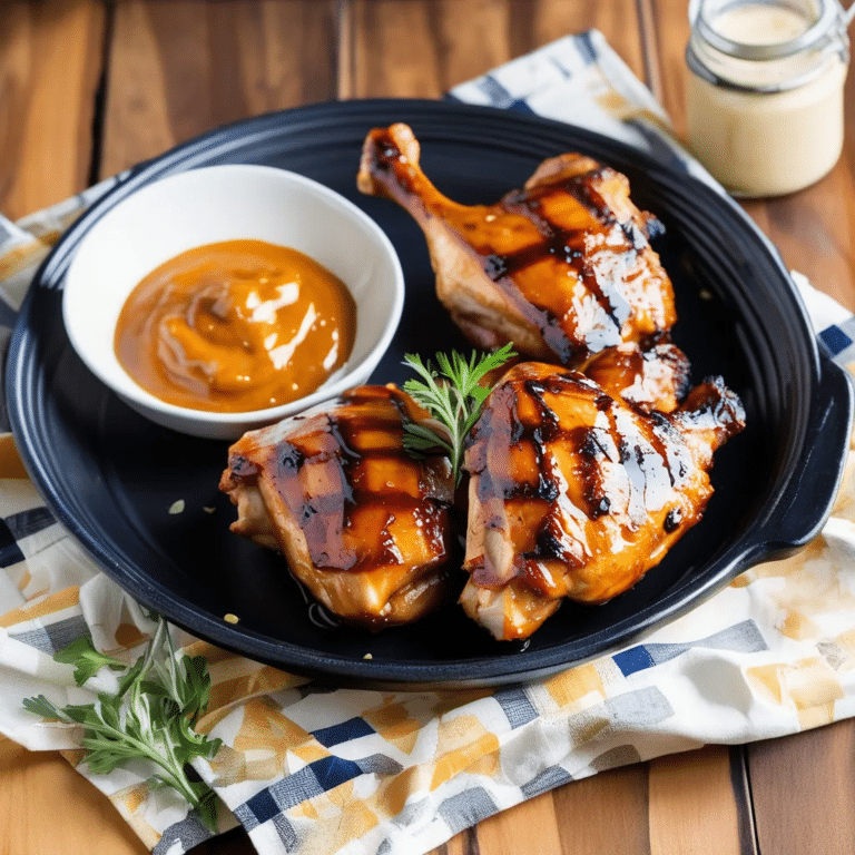 Carolina BBQ Chicken Recipe