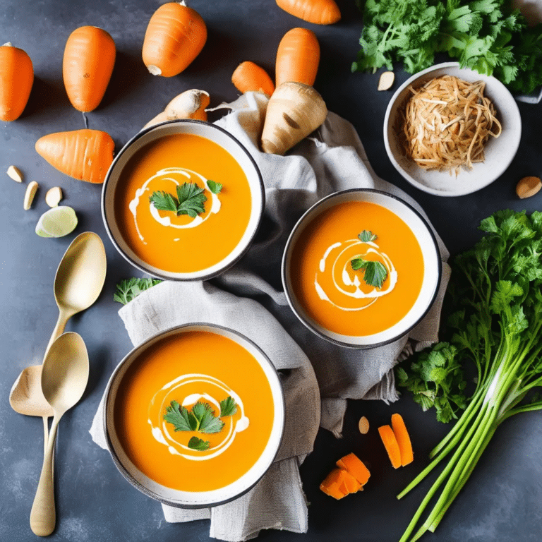 Carrot Ginger Soup