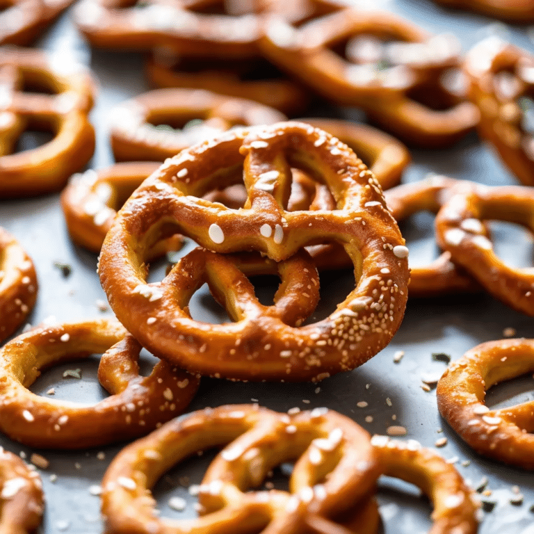 Cayenne Pretzels