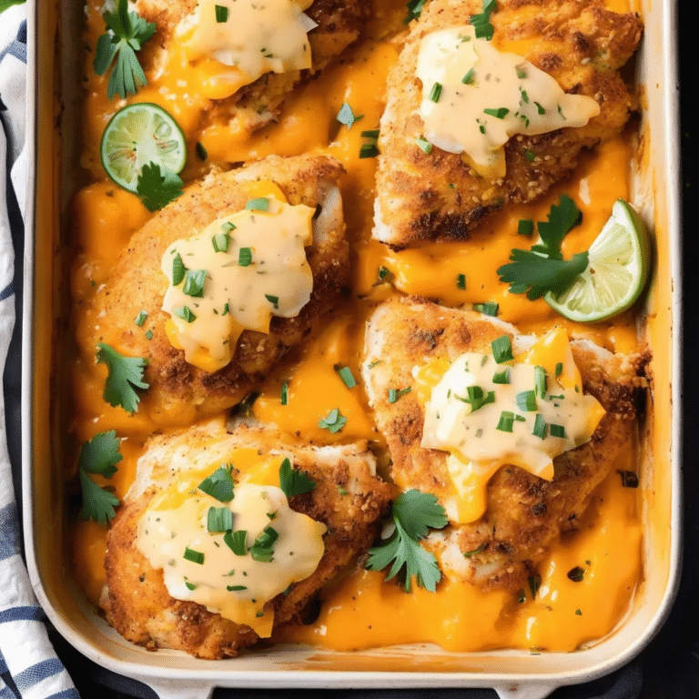 Cheddar Baked Chicken