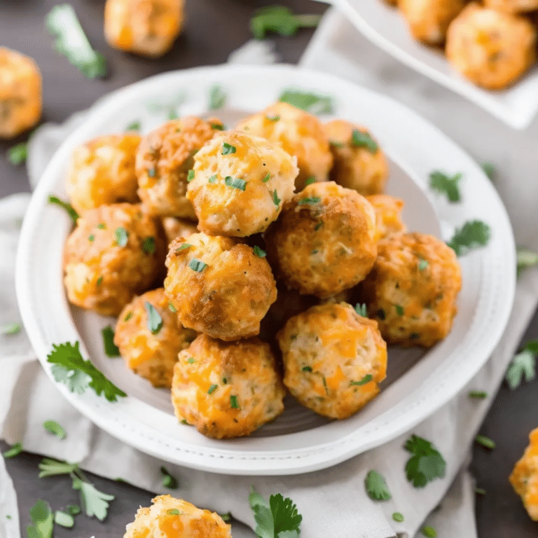 Cheddar Bay Sausage Balls